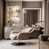 Trueliving Grey Luxury Dresser Table H 71 x W 23 x D 16